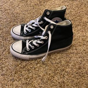 Black Hightop Converse